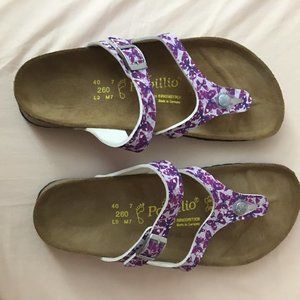 Birkenstock Papillio Rom Purple Butterfly sandals
